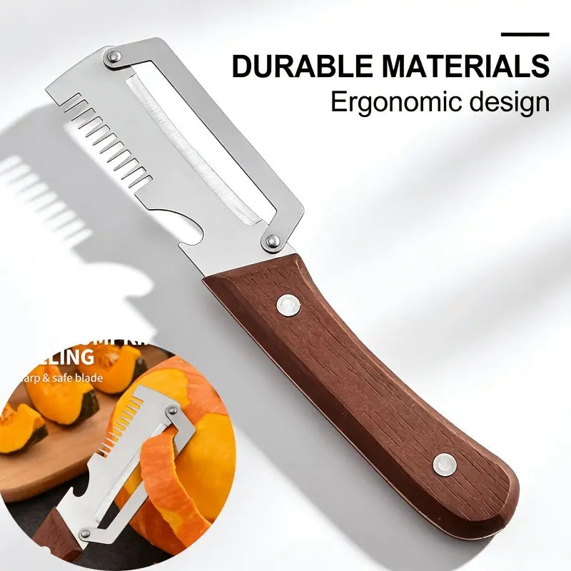 Stainless steel vegetable peeler