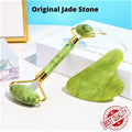 Flawless Jade Roller With Guasha (Marble Stone) Stimulates healthier skin