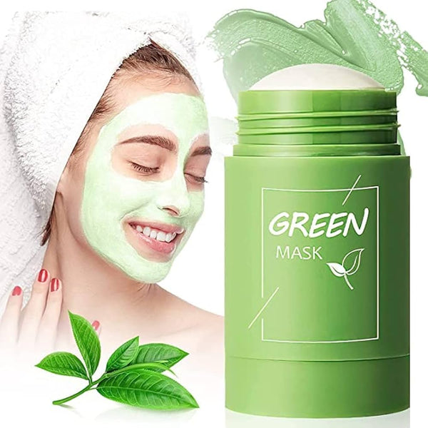 THE MAGIC GREEN STICK MASK ,green tea oil control cleansing mask